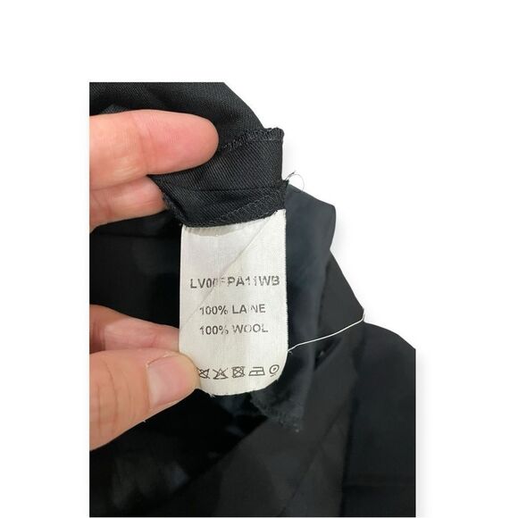 Louis Vuitton Uniform Black 100% Wools Dress Pants - Picture 8 of 10